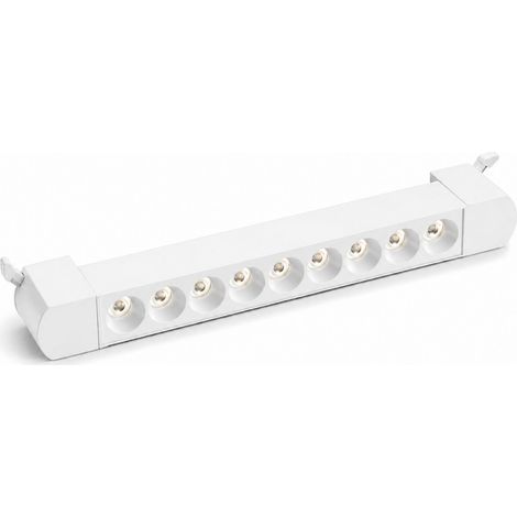 Faro Led Binario Monofase, Bianco Lineare 34cm 18W 1800lm 24° Orientabile, Disponibili 3000K 4000K (Bianco Neutro 4000K) (1/3)