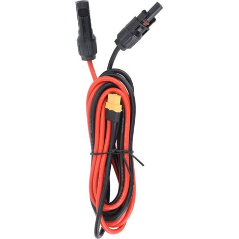 Adattatore per cavo regolatore solare Jonlaki, adattatore da pannello solare a XT60, rame 12AWG per materiale PC