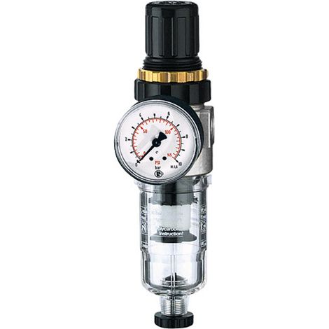 Riegler Filterregler »Standard-mini«, mit PC-Behälter inkl. Mano., G 1/4 (1/4)