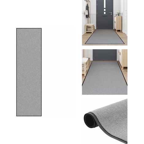 Paillasson gris 115x400 cm - Paillasson - Paillasson De Porte - Paillasson De Bienvenue - Paillasson De Porte Extérieur (1/5)