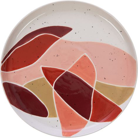 Amadeus - Assiette plate Elena 26 cm (lot de 6)
