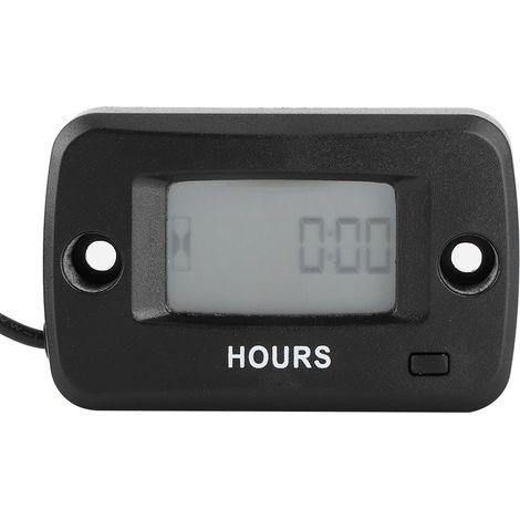 Betriebsstundenzähler mit digitalem LCD-Display, vibrationsaktiviert, wasserdicht, für ATV, UTV und Motorrad (1/5)