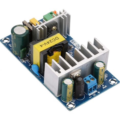 WX DC2412 100W Hochleistungs-Schaltnetzteilmodul, Eingang: AC 85V–245V, Ausgang: DC 24V, 4–6A (1/5)