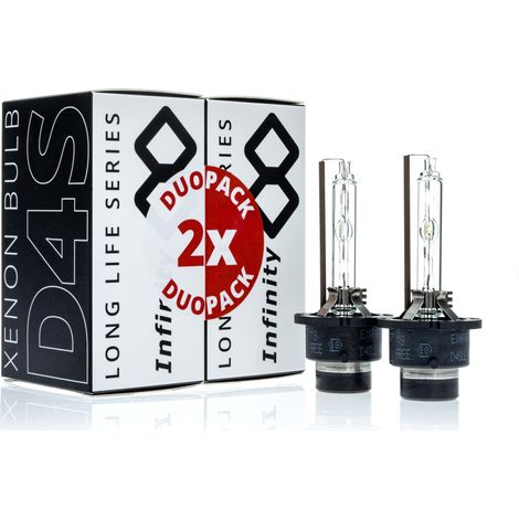 Bombillas xenón de larga duración D4S 35 W 4800 K 42 V, 2 unidades. (1/3)