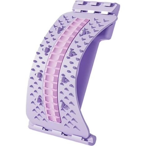 Pedana distensore regolabile per la schiena con magneti, supporto lombare, per esercizi muscolari e correzione della postura spinale. (1/5)