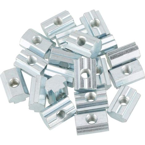 Écrou coulissant standard national 40 type M4 20 paquets (écrou coulissant standard national 40 type M6). (1/5)