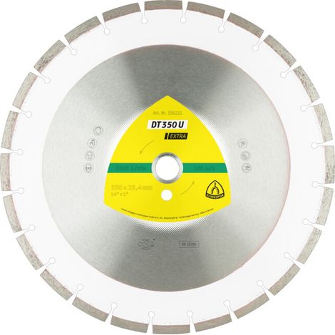 Disque à tronçonner diamanté Klingspor DT 350 U Extra 300x2 8x20 0 mm (1/3)