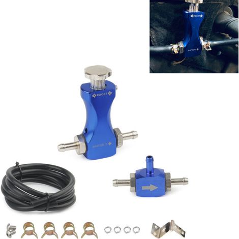 Accessoire turbocompresseur Turbo Boost Kit de contrôleur de pression de turbine, régulateur de pression bilatéral en métal, moteur essence diesel turbo, pièces de moteur pour voiture--Lefou (1/5)