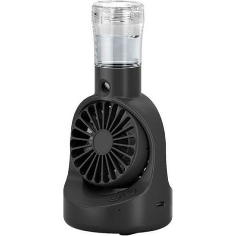 Ventilateur Brumisateur - Portatif Pliable Pour Cou - Usage Extérieur Intérieur - 1 Pièce (1/2)