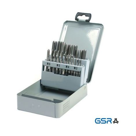 GSR Gewindeschneidsortiment 21tlg. HGB-Satz M3-M12 HSS (1/2)