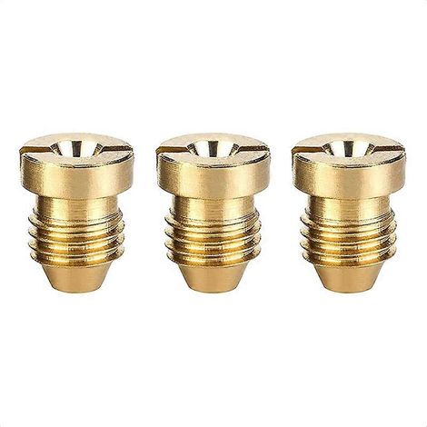 Lot de 3 embouts de buse à mousse, filetage rapide pour lance à mousse, 1,1 mm (1/5)