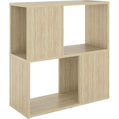 Maison Exclusive - Librería de madera contrachapada roble Sonoma (1/5)