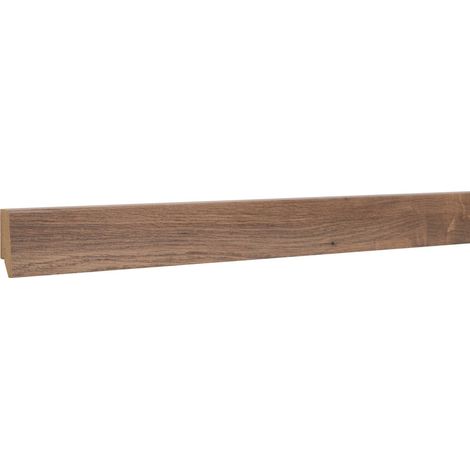 Classen Clip-Fußleiste 240 cm 58 x 19 mm Epic braun Sockelleiste