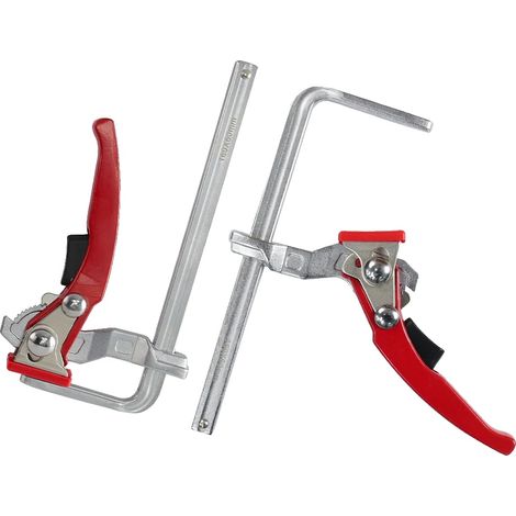 Presse à bois, Compatibilité universelle, Force de serrage puissante, ROUGE (1/2)