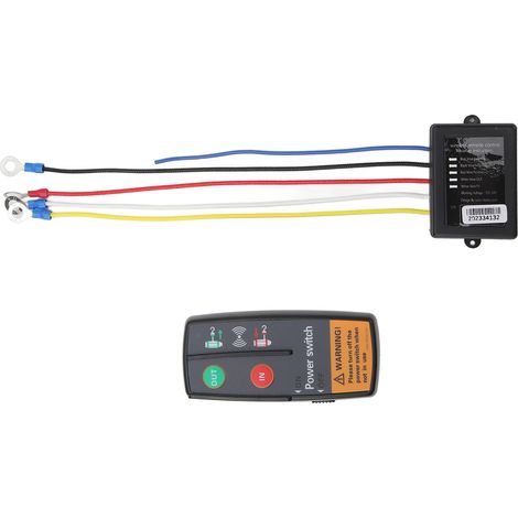 Télécommande de treuil sans fil DC 12V 24V 3 en 1, contrôleur de commutateur de combiné Durable pour camion ATV SUV