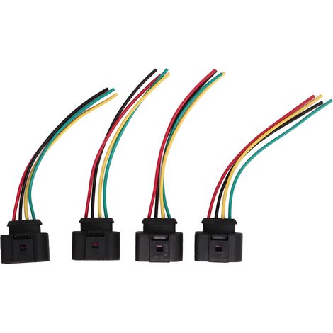 4 connecteurs de bobine d'allumage 1J0973724, faisceau de réparation pour 5000 L5 A3 A4 A5 A6 A8 Q5 Q7 R8 RS4 RS6 S4 S5 S6 S8 TT L4 L5 (1/5)