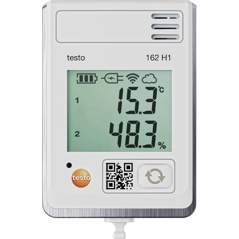testo 0572 1624 162 H1 Multi-Datenlogger Messgröße Temperatur, Luftfeuchtigkeit -30 bis 50 °C 0 bis (1/4)
