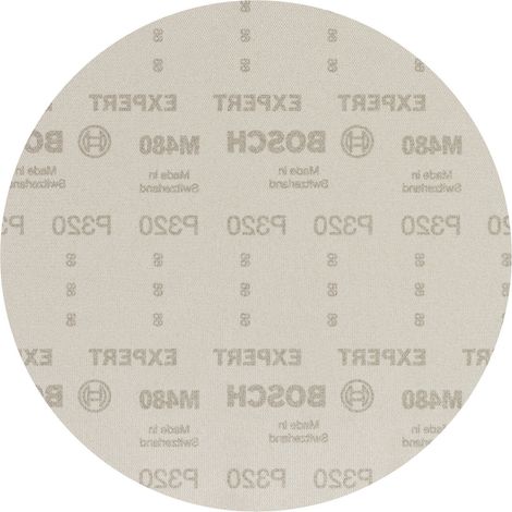 Abrasif réticulé BOSCH Expert M480 - Pour ponceuses pour cloison sèche 225mm - 25 pièces