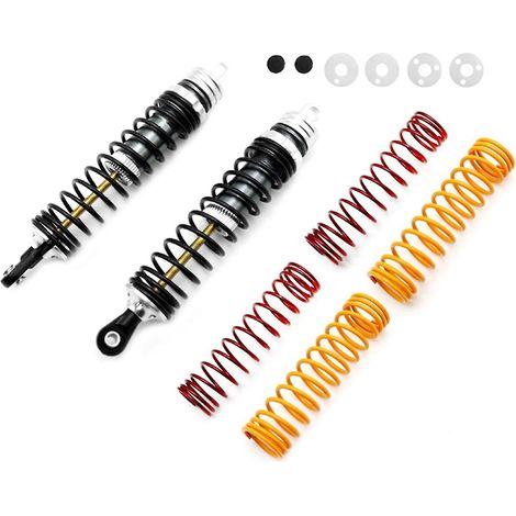 Suspension à ressorts hélicoïdaux de 85 mm pour voiture RC tout-terrain 1/10, compatible avec TRX4, SCX10, D90 et Slash. (1/5)