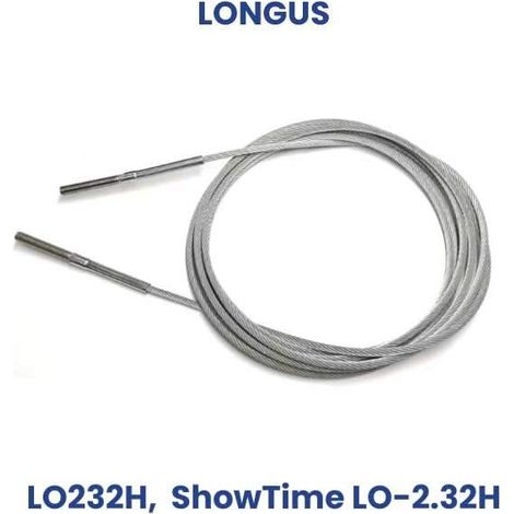 Cable de polipasto de acero Longus de repuesto: LO232H (1/4)