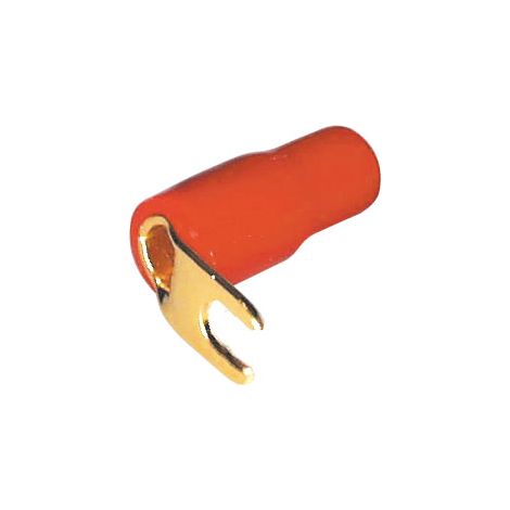 Terminali a forcella larghezza interna 4 mm, angolati a 90°, per cavi fino a 6,0 mm².