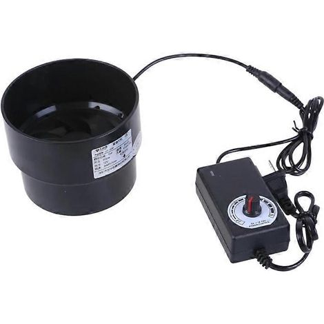 Ventilateur d'extraction de 10 cm (4 pouces) pour salle de bain. toilettes et cuisine : puissant et efficace. (1/5)