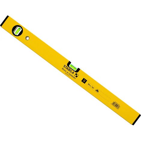 Stabila Leichtmetallwasserwaage Type 70 60cm 02284 Messfläche Alu-Rechteckprofil