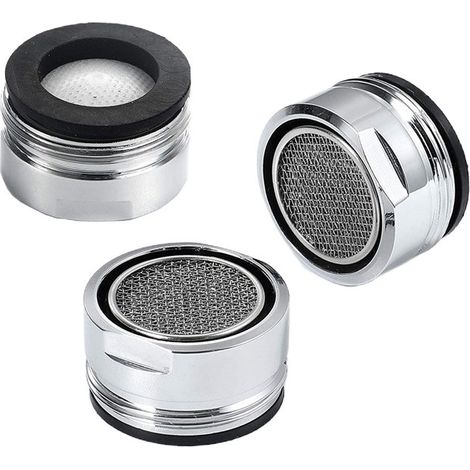 RGE 3 PCS Aerateur et, Mousseur et 24 MM Filetage Externe, Filtre et pour Lavabo de Salle de Bain et Cuisine (1/5)