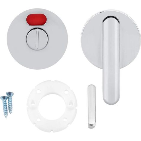 Indicateur de Verrouillage de Porte avec Verrou Vacant Indiquant que les Toilettes Occupées Indicateur pour Toilettes Salle de Bain Toilettes Publiques (1/5)