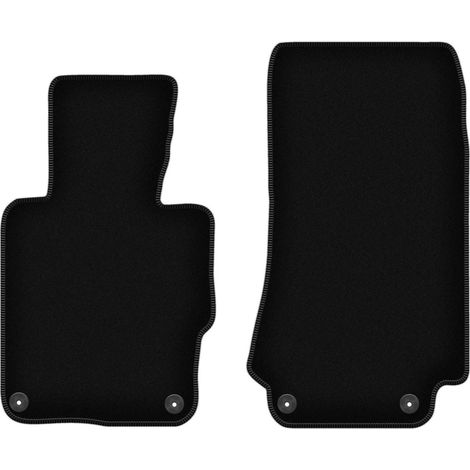 Tapis de sol en velours noir BASIC pour : BMW Z3 E36/8 coupé (1997-2002)