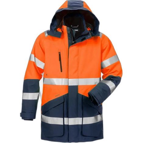 Prenda de protección Fristads 4989 gxb impermeable alta visibilidad