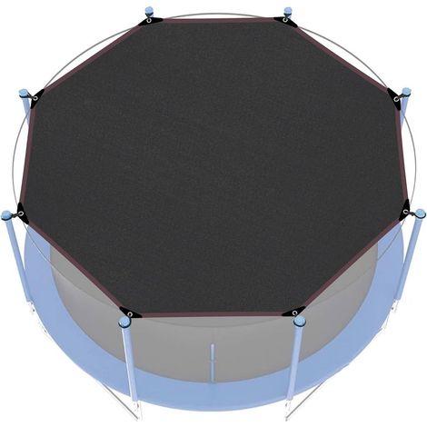Toile d'ombrage compatible avec trampoline - Diamètre : 305 cm (1/5)