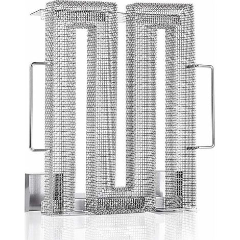 Smoke Generator Stainless Steel Cold Smoke Generator Professional Cold Smoke Generator Up to 20 Hours of Smoke for Grill, Smoker, Grill, Smoker and Smoker Barbecue Accessories (1/2)