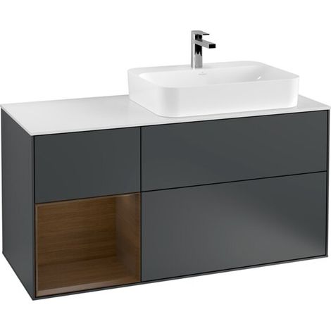 Villeroy & Boch F391GNHG Meuble sous lavabo Finion F39 (1/2)