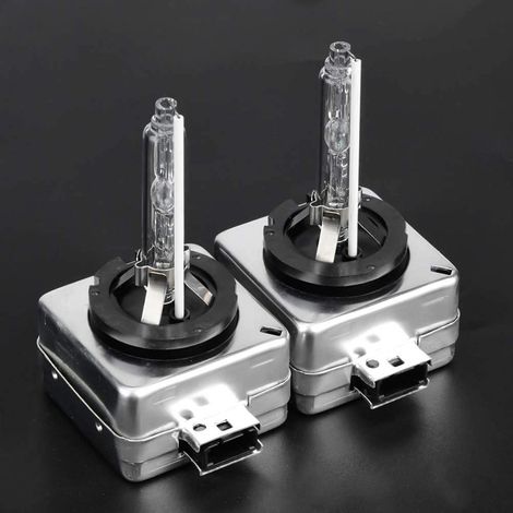 D1S 6000k HID Xenon Birne LED Ersatzlampe für 12V 35W Autoscheinwerfer, 2er-Pack