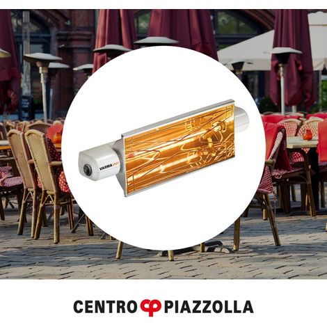 LAMPADA VARMASPOT RISCALDANTE INFRAROSSO BIANCO 1300W MADE IN ITALY