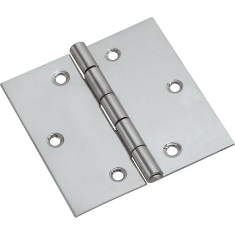 CERNIERA PERNO FISSO INOX QUADRA mm.50x50 24.00 pz