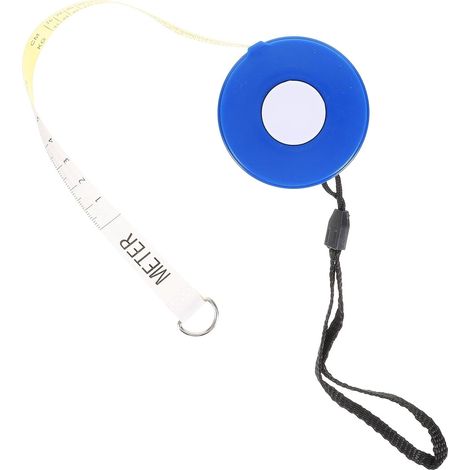 ABOOFAN Ruban à Mesurer 2,5 Mètres Bleu en Fibre de Verre et Plastique ABS pour Peser Bovins et Porcs, Portable pour Fermes et Élevages Plusieurs styles