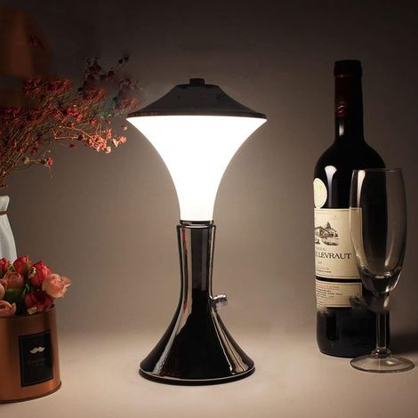 Lampe De Bureau Sans Fil - Lampe À LED Rechargeable Sur Batterie 1800 mAh - Éclairage Chaud/Neutre/Blanc - Pour Bureau Café Studio Intérieur - 1 Pièce (1/5)