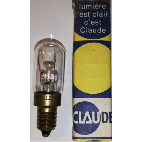 Claude Ampoule E10 5W 24V Tube 15x43mm - Claire