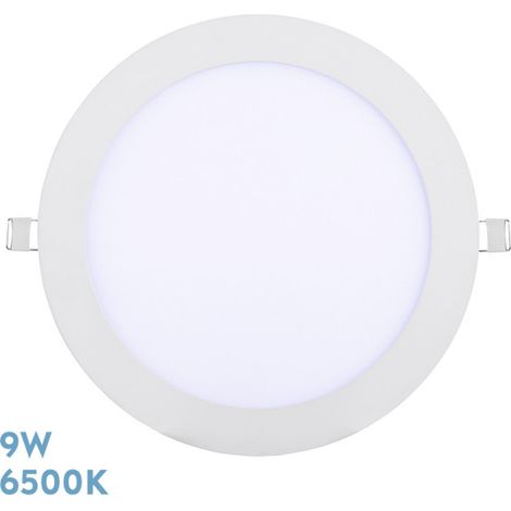 FABRILAMP Downlight Tanzanita 9w 6500k Blanco 810lm 1,3x14,3x14,3 Cm Corte 13d (1/3)