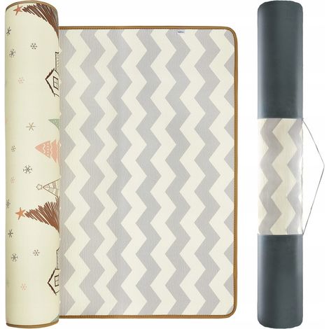 Alfombra de suelo de espuma XPE de doble cara - Mamabrum - RULON MATA - 180 x 150 x 2 cm - Desde el nacimiento - Impermeable (1/5)