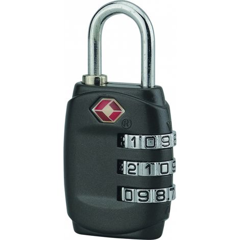Lucchetto TSA con combinazione a 3 ghiere – THIRARD (1/2)