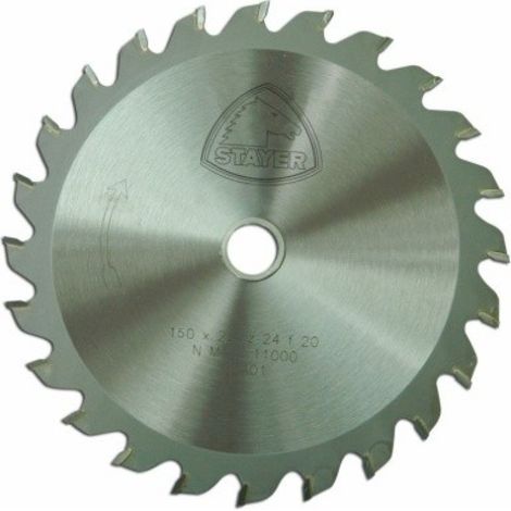 Disco corte mad 24 dientes 150x2,4x20 mm widia stayer