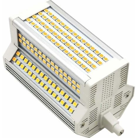 Ampoule LED R7S 50W LumièRe Chaude Dimmable 3000k Double ExtréMité J118 Type J 118 MM Projecteur LED 5000LM ÉQuivalent 500 W Lampadaire HalogèNe 200 DegréS À L\'IntéRieur Et à L\'Exterieur [Classe éne (1/4)