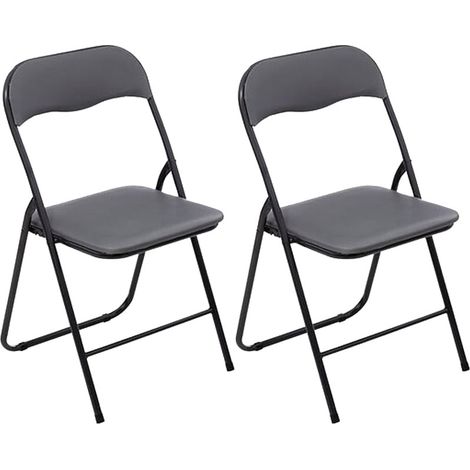 Lot de 2 chaises pliante PVC "Funny" Atmosphera