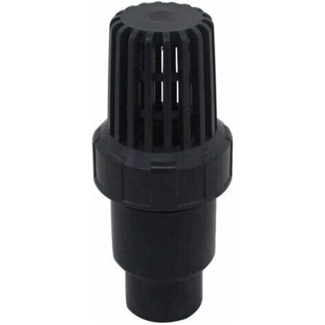 Clapet pied clapet anti retour a boule aspiration 25 32 40 mm clapet crepine anti retour antiretour pvc piscine pompe (Diamètre Intérieur 32mm) (1/4)