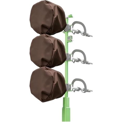 Lot de 3 Housses Protection Moteur Jardin Extérieur(Coffe 420D) (1/5)
