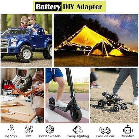 Power Wheels Adapter für Ryobi 18V Akku-Räder Umbausatz Edition 0621