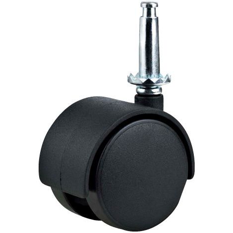 RUOTA PER MOBILI DOPPIA ø 50 - perno 10x38 - capacità kg 30 - pz 2 BL
